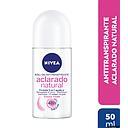 [900573] NIVEA DESOD ROLL ON WOMEN ACLARADO NATURAL CLASSIC TOUCH 50 ML