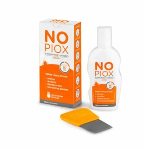 [901775] NOPIOX LOCION C/PEINE PEDICULICIDA X 100 ML (DIMETICONA/CAPRILATO/CARAPA)