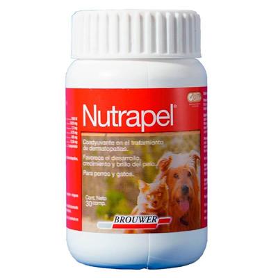 [1599507206605] NUTRAPEL PERROS GATOS PELAJE X 30 COMP (COMPLEJO VITAMINICO) (VET)