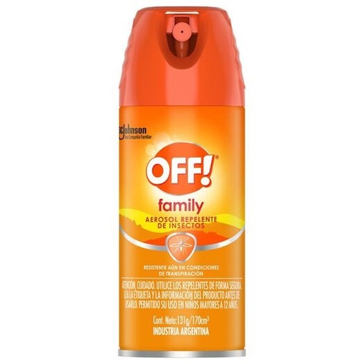 [7790520996329] OFF FAMILY SPRAY REPELENTE X 170 ML (DEET 15%)