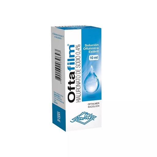 [902734] OFTAFILM 0,4 % SOL. OFTALMICA X 10 ML (HIALURONATO DE SODIO)