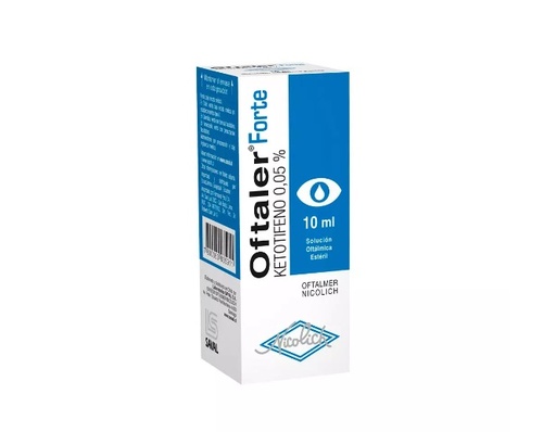 [903643] OFTALER FORTE 0,05% SOL OFTALMICA X 10 ML(KETOTIFENO)