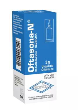 [904691] OFTASONA-N UNGÜENTO X 3 GR (BETAMETASONA/NEOMICINA)