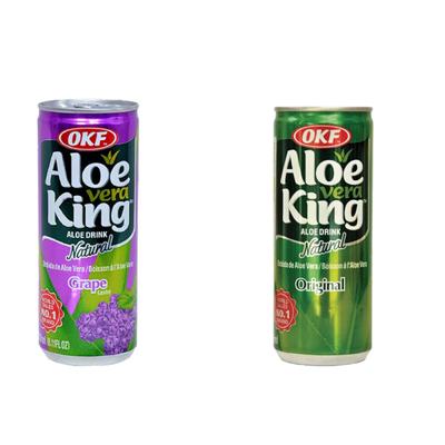 [1615299989379] OKF ALOE VERA KING LATA VARIEDADES 240 ML (LIQ)***