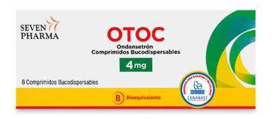 [8904103331738] ONDANSETRON 4 MG BUCODISPERSABLES SEVEN PHARMA X 8 COMP (OTOC)