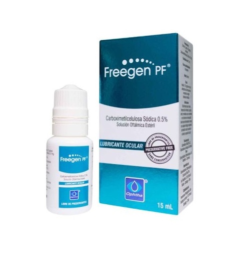[7707239275874] OPHTHA FREEGEN PF 0,5% GOTAS SOL OFT X 15 ML (CARBOXIMETILCELULOSA)
