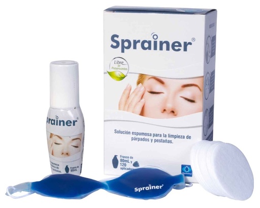 [1614365735152] OPHTHA SPRAINER SOL ESPUMA OFT X 80 ML/120 APLICADORES (LIMPIADOR PARPADOS PESTAÑAS)