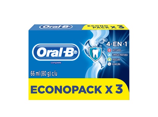 [902224] ORAL B PASTA COMPLETE X 80 GR X 3 UNID