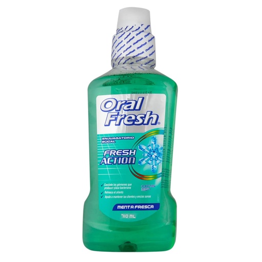 [1599163007941] ORALFRESH ENJUAGUE MENTA FRESCA X 710 ML
