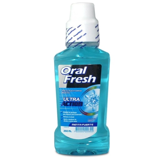 [902574] ORALFRESH ENJUAGUE MENTA FUERTE X 250 ML