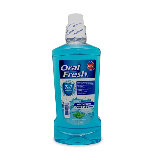 [1599163184313] ORALFRESH ENJUAGUE MENTA FUERTE X 710 ML