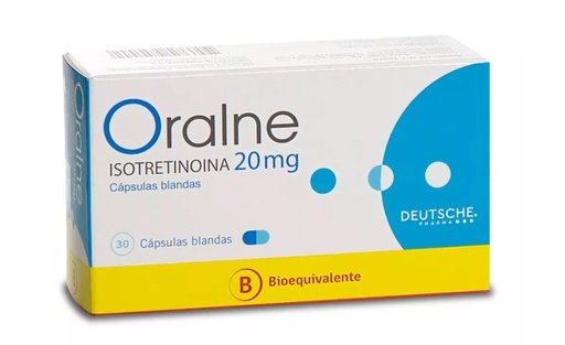 [904883] ORALNE 20 MG X 30 CAPS (ISOTRETINOINA)