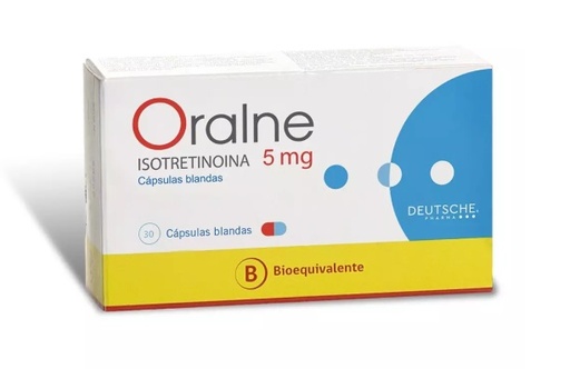 [904882] ORALNE 5 MG X 30 CAPS (ISOTRETINOINA)