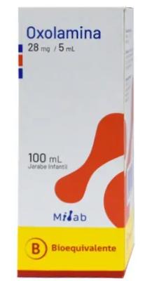 [901474] OXOLAMINA 28 MG/5 ML INFANTIL JBE X 100 ML MINTLAB (GENER)***