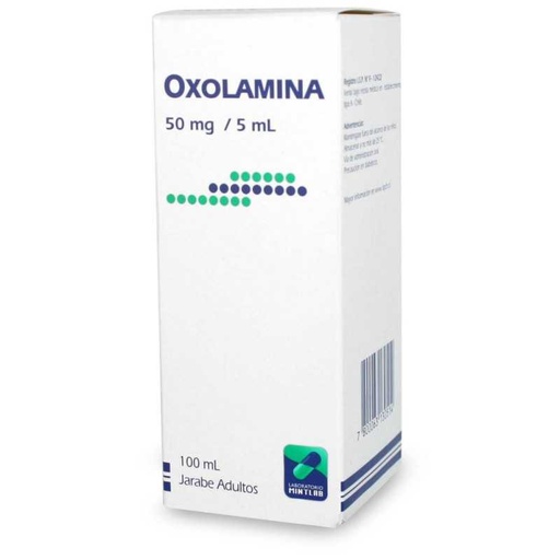 [901197] OXOLAMINA 50 MG/5 ML ADULTO JBE MINTLAB X 100 ML (GENER)