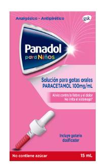 [7804900000350] PANADOL GOTAS 100 MG/ML X 15 ML (PARACETAMOL) (PTM)