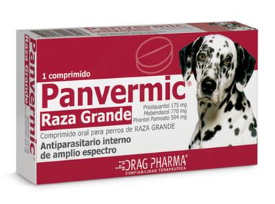 [903723] PANVERMIC RAZA GRANDE X 1 COMP (MEBENDAZOL/PIRANTEL/PRAZIQUANTEL)(VET)