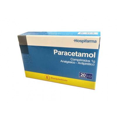 [7804640561494] PARACETAMOL/AC. ACETILSALICILICO/CAFEINA HOSPIFARMA X 10 COMP (GENER)
