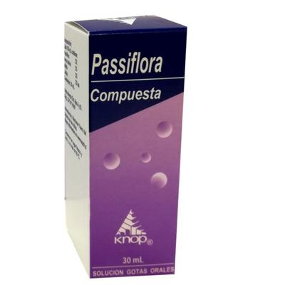 [2000341103475] PASSIFLORA COMPUESTA  GOTAS KNOP X 30 ML (PASSIFLORA/ALFALFA/AVENA/COFFEA)