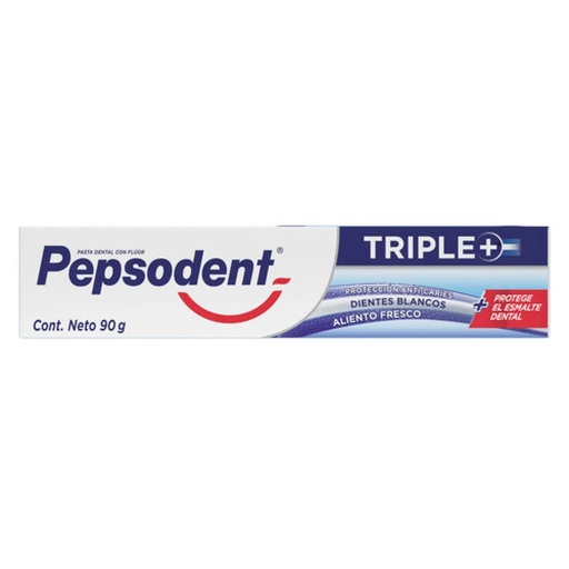 [1603987048343] PEPSODENT PASTA TRIPLE+ X 90 GR***