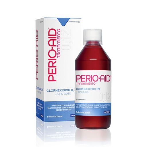 [904026] PERIO AID ENJUAGUE TRATAMIENTO X 500 ML