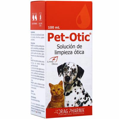 [1581019478866] PET-OTIC SOLUCIÓN LIMPIEZA OTICA X 100 ML (VET)