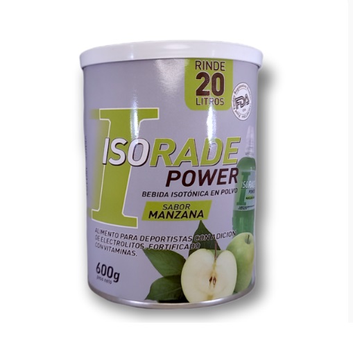 [1613072269472] PHARMACORP ISORADE POLVO MANZANA X 600 GR