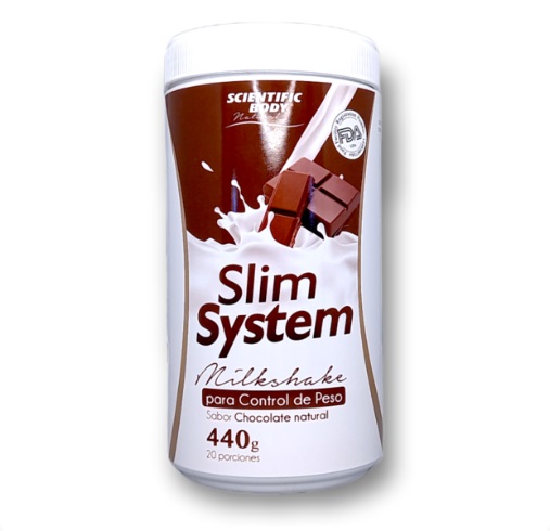 [1602874122055] PHARMACORP SLIM SYSTEM CONTROL PESO CHOCOLATE X 440 GR