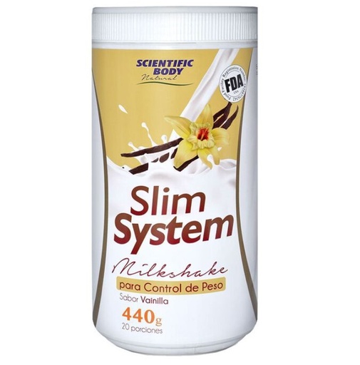 [1602874391096] PHARMACORP SLIM SYSTEM CONTROL PESO VAINILLA X 440 GR
