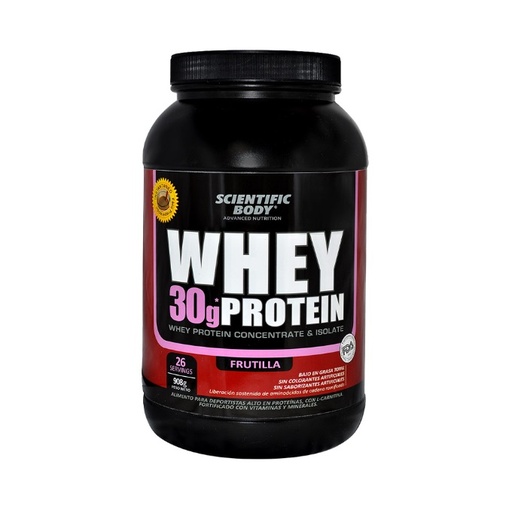 [1602874453579] PHARMACORP WHEY PROTEIN FRUTILLA X 908 GR