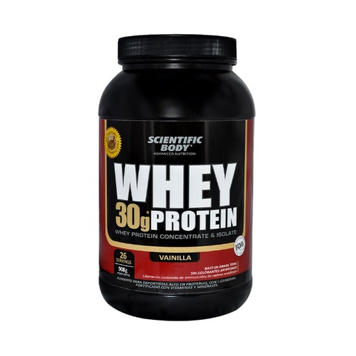 [1602874498432] PHARMACORP WHEY PROTEIN VAINILLA X 908 GR
