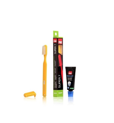 [901224] PHB CEPILLO SUPER 7 SUAVE + MINI PASTA 15 ML
