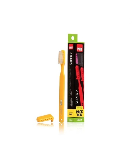 [904791] PHB CEPILLO SUPER 7 SUAVE PACK DUO