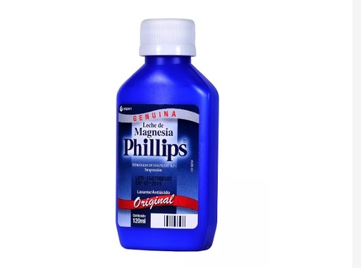 [905254] PHILLIPS LECHE MAGNESIA 8,5 G /100 ML X 120 ML (MAGNESIO HIDROXIDO) (GENER)