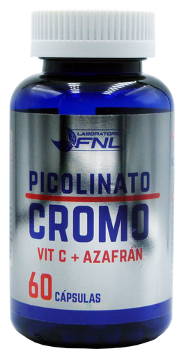 [1595956873924] PICOLINATO DE CROMO + VIT C + AZAFRAN X 60 CAPS FNL (NAT)