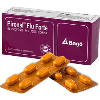 [901556] PIRONAL FLU FORTE X 12 COMP (IBUPROFENO/PSEUDOEFEDRINA)