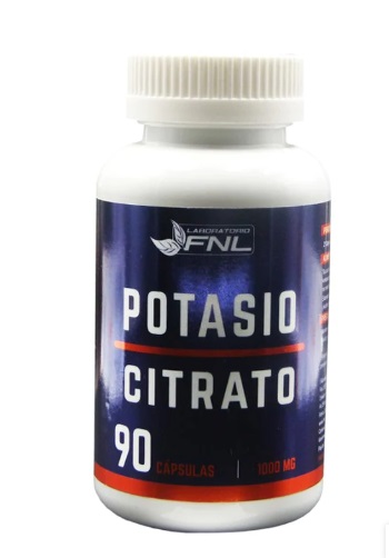 [1595956938426] POTASIO CITRATO 1000 MG X 90 CAPS FNL (NAT)