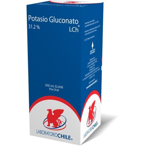 [900292] POTASIO GLUCONATO ELIXIR JARABE 31,2% LCH X 200 ML (GENER) (PTM)