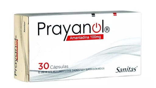 [7800038000125] PRAYANOL 100 MG X 30 CAPS (AMANTADINA)