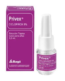 [1619972721243] PRIVEX 8% LACA UÑAS X 3.3 ML (CICLOPIROX)