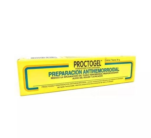 [900297] PROCTOGEL CREMA TÓPICA X 30 GR (LIDOCAINA/TRIBENOSIDO)