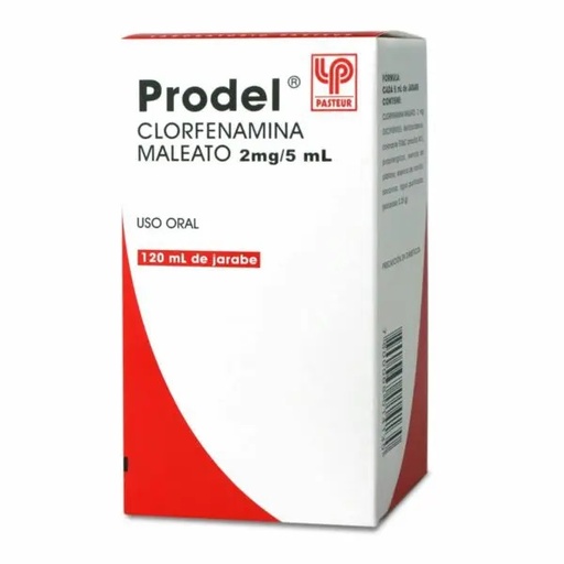 [901380] PRODEL JARABE 2 MG/ 5ML X 120 ML (CLORFENAMINA)