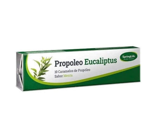 [903254] PROPOLEO CARAMELOS EUCALIPTUS SPRINGLIFE X 10 UNID