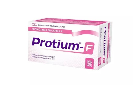 [7800060139190] PROTIUM F X 30 CAPS (PROBIOTICOS)
