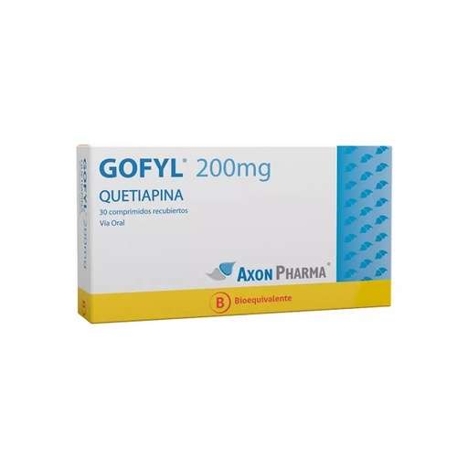 [1606319661363] GOFYL 200 MG X 30 COMP (QUETIAPINA) (PTM)