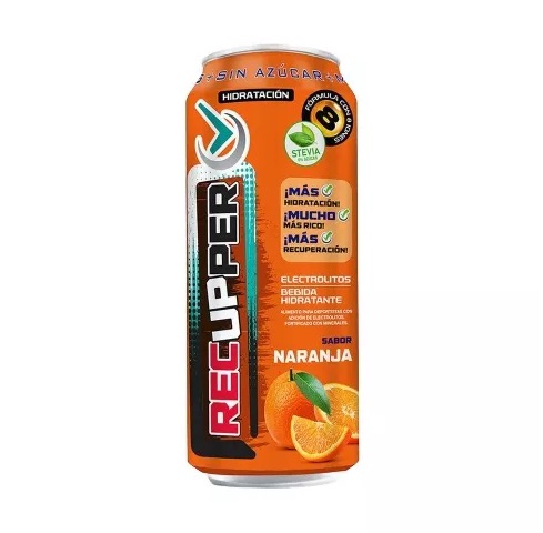 [9990084] RECUPPER BEBIDA HIDRATANTE NARANJA X 473 ML