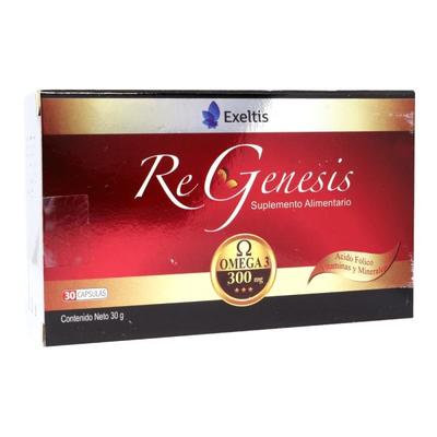 [1539292899496] REGENESIS X 30 CAPS (AC FOLICO/VITAMINA/MINERALES/OMEGA 3)***