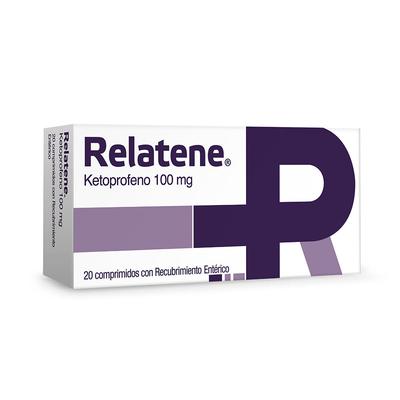 [7800063310947] RELATENE 100 MG X 20 COMP RECUB (KETOPROFENO)