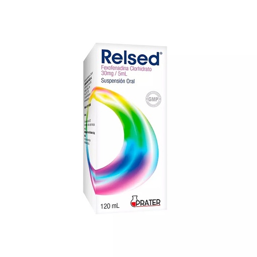 [7804918441411] RELSED JARABE 30 MG/5 ML X 120 ML (FEXOFENADINA)***