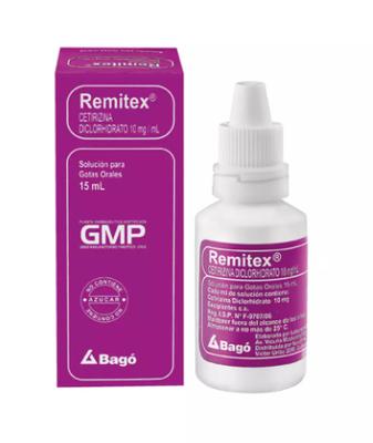 [901481] REMITEX GOTAS 10 MG/ML X 15 ML (CETIRIZINA)